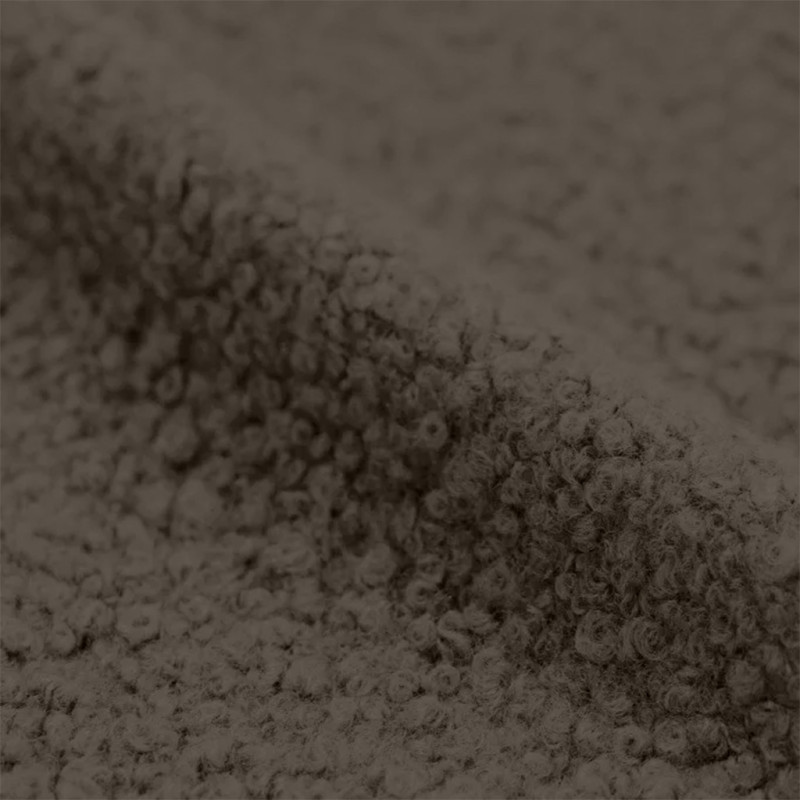 Curly Fleece GRIS Gray